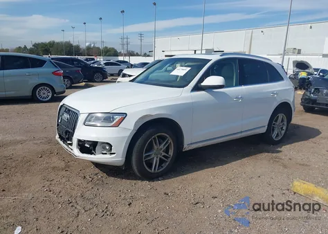 2015 Audi Q5 2.0T Premium z USA, uszkodzony, nr VIN WA1LFAFP7FA034715